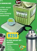 CheckPoint 24 Piece Cutlery Set RBW3004