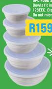5PC Food Storage Bowl Set With LIDS KPY1037