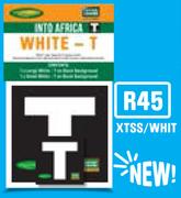 White-T Stickers XTSS/Whit