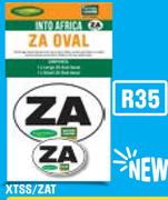 ZA Oval Stickers XTSS/ZAT