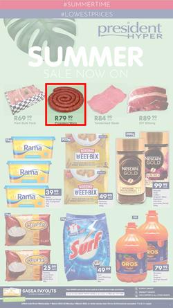President Hyper : Summer Sale Now On (1 March - 6 March 2023), page 1