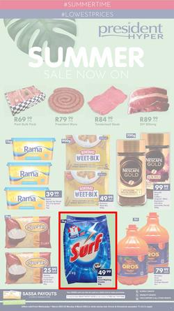 President Hyper : Summer Sale Now On (1 March - 6 March 2023), page 1