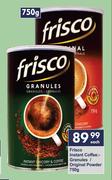Frisco Instant Coffee Granules/Original Powder-750g Each