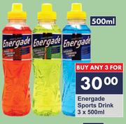Energade Sports Drink-For 3 x 500ml