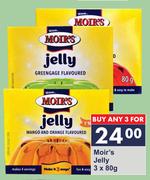 Moir's Jelly-For 3 x 80g