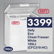 Defy 195L Eco Chest Freezer White CFC210-HC