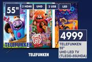 Telefunken 55" UHD LED TV TLEDD-55UHDA