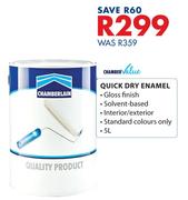 Chamber Value 5Ltr Quick Dry Enamel