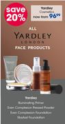 Yardley Cosmetics-Each