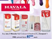 Mavala Nail Colours & Treatments-Each