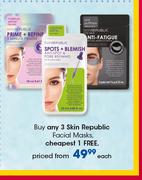 Skin Republic Facial Masks-Each