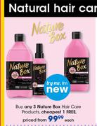 Nature Box Hair Care Products-Each