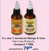 Jamaican Mango & Lime Hair Care Products-Each