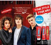 Wella Shockwaves Hair Care Products-Each