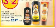 Australian Gold Self Tan Sun Care Products-Each