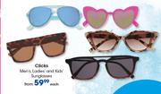 Clicks Men's, Ladies & Kids Sunglasses-Each