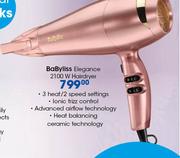 BaByliss Elegance 2100 W Hairdryer