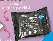 Sorbet Charcoal Infused Wipes