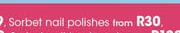 Sorbet Nail Polishes-Each