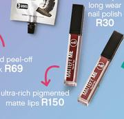 Sorbet Ultra-Rich Pigmented Matte Lips-Each