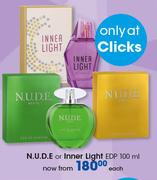 N.U.D.E Or Inner Light EDP-100ml Each