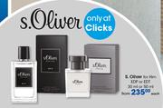 S.Oliver For Him EDP Or EDT-30ml Or 50ml Each
