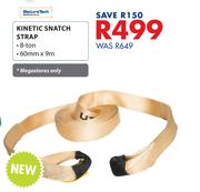 Secure Tech Kinetic Snatch Strap-60mm x 9m