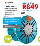 Gardena Classic Wall Fixed Hose Reel
