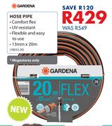 Gardena Hose Pipe-13mm x 20m