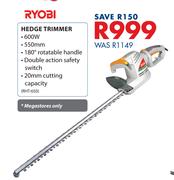 Ryobi Hedge Trimmer