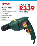 Ryobi Impact Drill HID-500