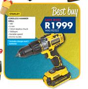 Stanley Cordless Hammer Drill