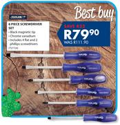 Topline 6 Piece Screwdriver Set