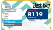 Bright Star LED Ceiling Light