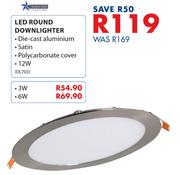 Bright Star LED Round Downlighter-3W