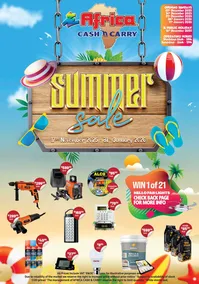 Africa Cash And Carry : Summer Sale (17 November 2025 - 31 January 2026)