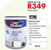 Dulux 20Ltr Acrylic PVA