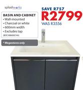 Splashworks Basin And Cabinet