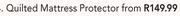 Quilted Mattress Protector