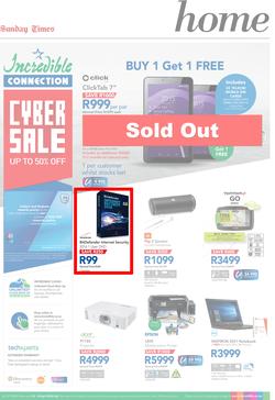 Incredible Connection : Cyber Sale (10 Apr - 16 Apr 2016), page 1