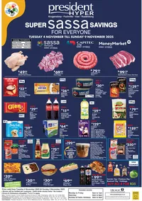 President Hyper : Super SASSA Savings (04 November - 09 November 2025)
