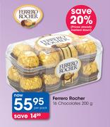 Ferrero Rocher 16 Chocolates-200g Per Pack
