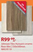 Johnson Tiles Hunyani Ceramic Floor Tiles 330x500mm-Per Sqm
