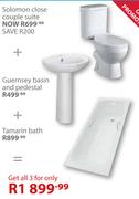 Guernsey Basin And Pedestal