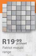 Patriot Mosaic Range-Per Sheet