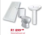 Alexia Bathroom Set