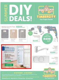 Timbercity : Summer DIY Deals (26 November - 19 December 2020), page 1
