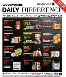 Woolworths Gauteng, Northern Cape, Limpopo, Mpumalanga, Free State & North West : Daily Difference (10 January - 23 January 2022)