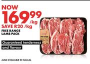 Free Range Lamb Pack-Per Kg