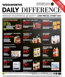 Woolworths Gauteng, Northern Cape, Limpopo, Mpumalanga, Free State & North West : Daily Difference (27 December - 09 January 2022)